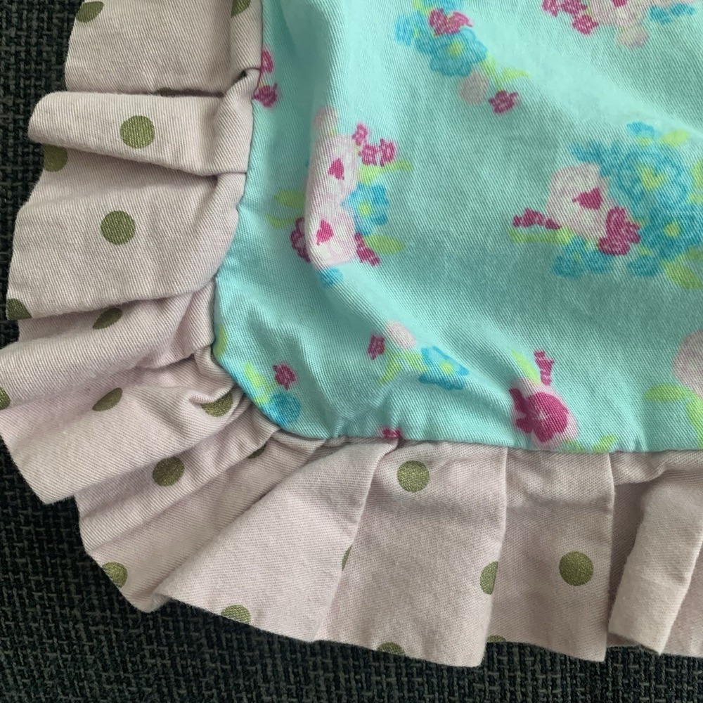 Beddy's Bed Ease Shabby‎ Floral Polka For Ruffle Shams Set 2 - Picture 5 of 5